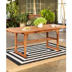 Wood Garden Table Walker Edison Acacia