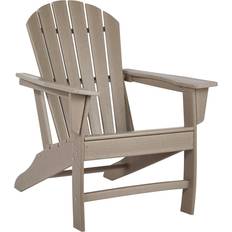 Beige Sun Chairs Benjara Contemporary Adirondack