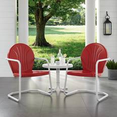 Patio Furniture Crosley Griffith 3 Seating Outdoor Lounge Set