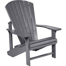 Adirondackstol Utemöbler Classic Adirondackstol Eco slate