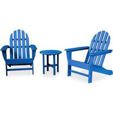 Patio Furniture Polywood Classic Adirondack Outdoor Lounge Set