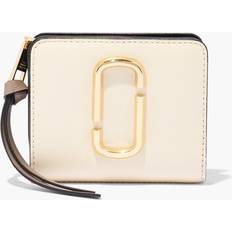 Marc Jacobs Mini Compact en Cuir Blanc