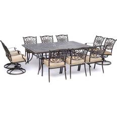 Blue Patio Dining Sets Hanover Traditions 11-Piece Patio Dining Set