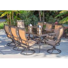 Patio Furniture Hanover Monaco 42-inc Patio Dining Set