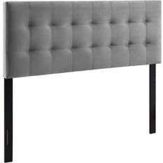 Headboards modway Lily Collection MOD-6120-GRY Biscuit Headboard