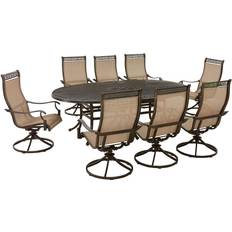 8 piece patio dining sets Hanover 9-Piece Patio Dining Set