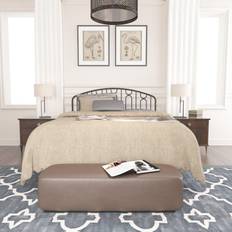 Headboards Hillsdale Furniture Riverbrooke Metal Arch Scallop with Headboard