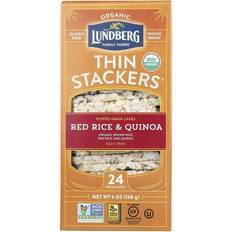 Lundberg Organic Thin Stackers Rice Cakes Red Rice & Quinoa