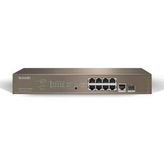 Tenda Layer-3 Managed Poe Switch 9 Poe Ports With 1SFP Static Routing Vlan IGMP QOS DHCP Snooping TEG5310P-8-150W