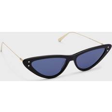 Dior Solbriller Dior Butterfly Style Solbriller - Blå Linser