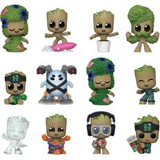 Marvel Figurer Marvel I Am Groot Mystery Mini Actionfigurer 5 cm Display (12)