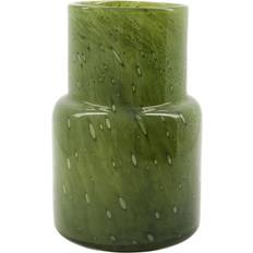 House Doctor Bole Dark Green Vase 25.5cm