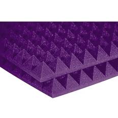 Auralex Studiofoam Pyramid Purple 61x61x5cm panneau d&apos absorption violet (lot de 12)