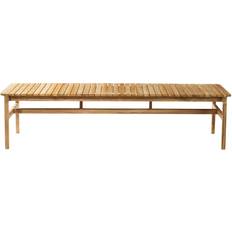 FDB Møbler M10 Sammen Outdoor Teak 50 x 185.5 cm Garden Bench