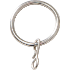 Hasta Gardinring Set of 10 Sølvfarvet