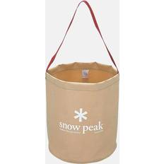 Snow Peak Udendørskøkkener Snow Peak Camping Bucket Khaki