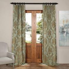 Magdelena Jade/Gold Jacquard Silk Rod