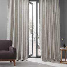 Exclusive Fabrics & Furnishings French Linen Energy Saving Light-Filtering Rod