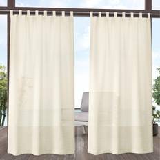 Exclusive Home Curtains Miami Semi-Sheer Tab Top