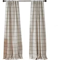 Gardiner & Tillbehör Elrene Home Fashions Brighton Windowpane Plaid 132.08x241.3cm