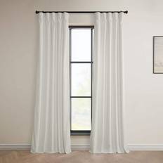 Gardiner & Tillbehör Exclusive Fabrics & Furnishings Pillow White Velvet Rod Pocket Darkening