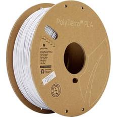 Marble pla Polymaker PolyTerra PLA Farve Marble White, Vægt 1kg, Diameter 1.75mm