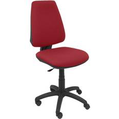 Rojo Sillas de oficina P&C Elche CP 14CP Rojo Granate Silla de oficina