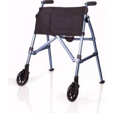 Stander EZ Fold-N-Go Walker, Short Cobalt Blue CVS