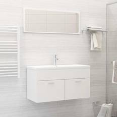 Mobiliers de Salle de Bain vidaXL Ensemble De Meubles De Salle De Bain 3070883