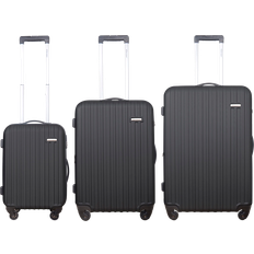 Resväskor Cavalet Rhodos Suitcase 3 delar - Black