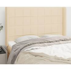 Senge & Madrasser vidaXL kanter 147x16x118/128 stof Sengegavl