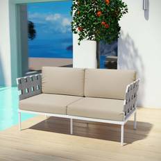 Aluminum Outdoor Sofas modway Harmony