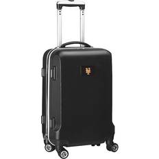 Mojo Black New York Mets 21"" 8-Wheel Hardcase Spinner Carry-On