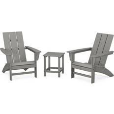 Outdoor Lounge Sets Polywood Modern Outdoor Lounge Set