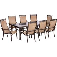 8 piece patio dining sets Hanover Monaco 9-Piece Patio Dining Set