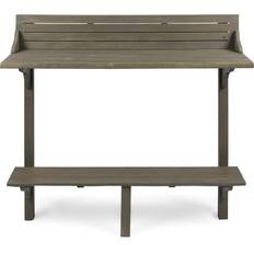 Gray Outdoor Bar Tables GDF Studio Pensacola