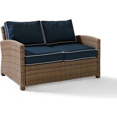 Crosley Bradenton Wicker Loveseat Outdoor Sofa