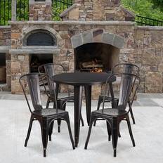 Outdoor Dining Tables Flash Furniture Commercial Grade