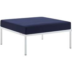 Blue Outdoor Stools modway Harmony Collection EEI-4969-NAV Sunbrella