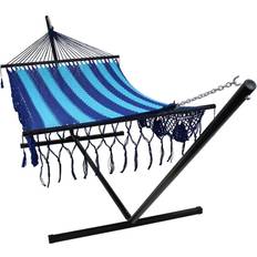 Blue Hammocks Sunnydaze American DeLuxe Style