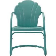 Blue Garden Chairs Crosley Tulip 2