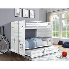 White Bunk Beds Acme Furniture Cargo Container Style Bunk Bed