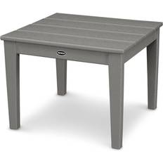 Gray Outdoor Side Tables Polywood Newport 22" Outdoor Side Table