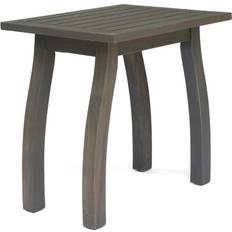 Gray Outdoor Side Tables Christopher Knight Home Hayden Outdoor Side Table