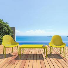 Yellow Outdoor Lounge Sets Siesta Sky 3 Outdoor Lounge Set