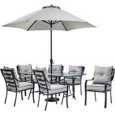 Patio Dining Sets Hanover LAVDN7PC Patio Dining Set