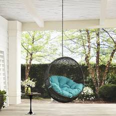 Gray Outdoor Hanging Chairs modway Hide Collection