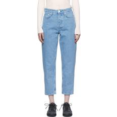 Alissa High-Rise Straight Jeans - Blue