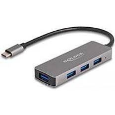 USB-hubs DeLock USB-C Hub 4xUSB-A