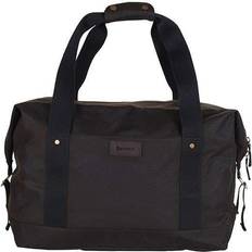 Barbour Weekend Bags Barbour Essential Wax Holdall Bag - Olive/Black